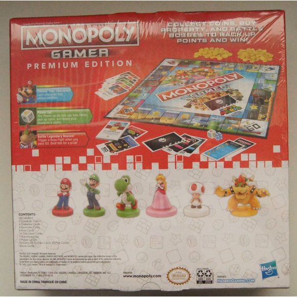 Monopoly Gamer Super Mario Premium Edition - Picture 2 of 6